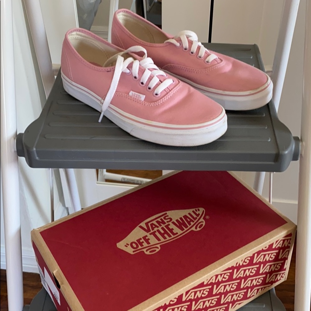 Pink VANS size 8